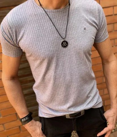 Camisetas Na Malha Canelada  - Foto 4