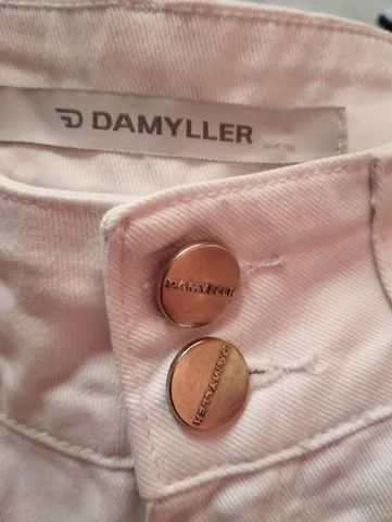 Calça branca sale damyller