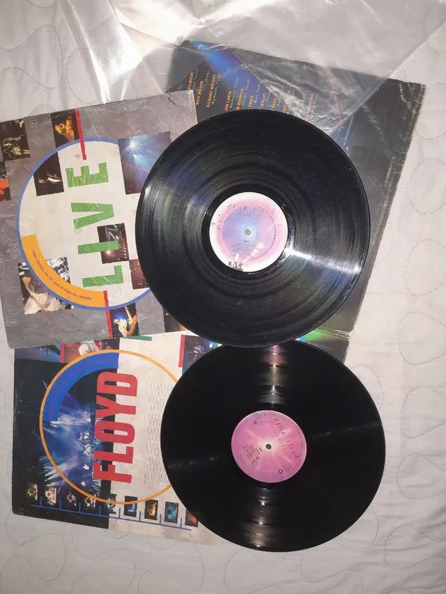 LP pink floyd - delicate sound of thunder - Foto 4