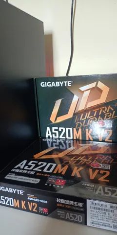 Placa Mãe a520m Gigabyte com 1 ano de Garantia. - Foto 4