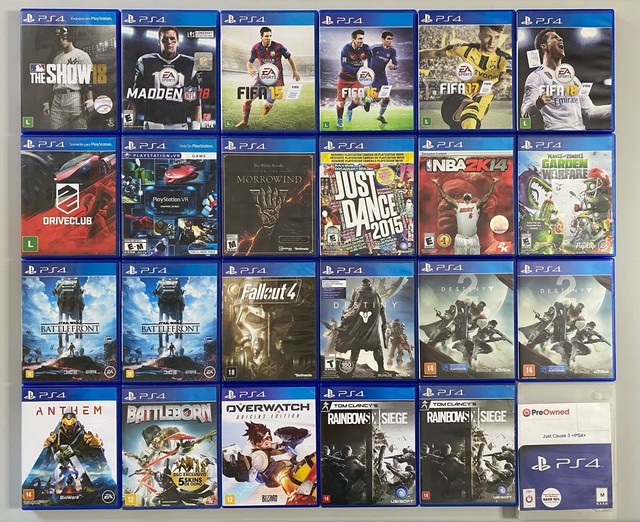 JOGOS USADOS PS4 - Início