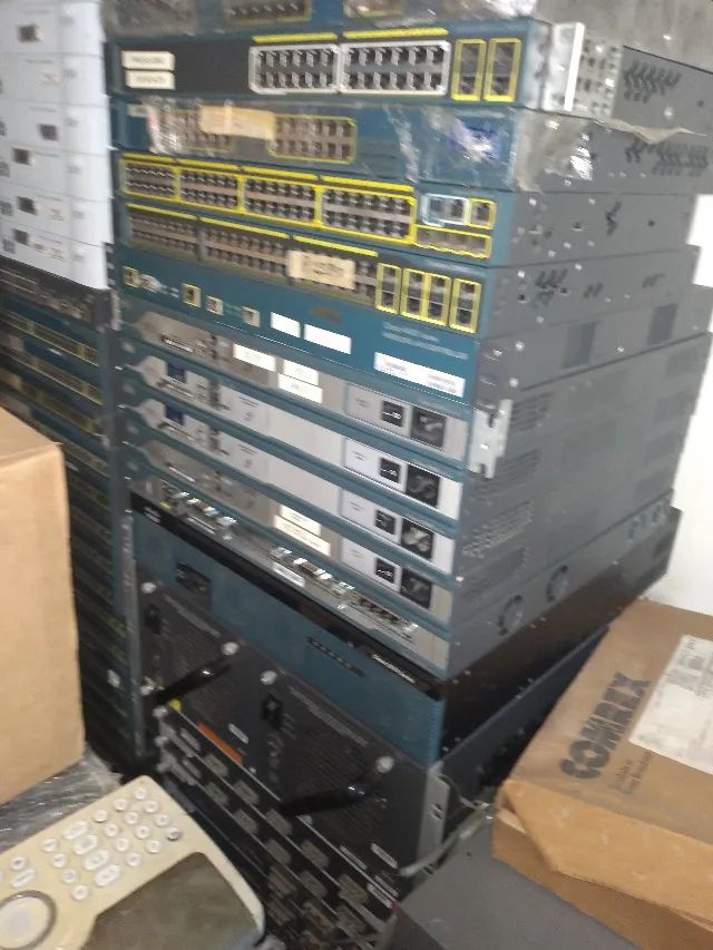 Switchs,Roteadores,Firewall,Patch panel,varios aparelhos,informatica e rede,tenho varios - Foto 3