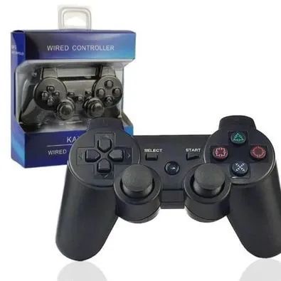 Controle PS3 Joystick Dualshock Playstation Sem Fio Wireless - Foto 2