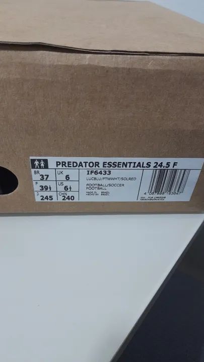 Chuteira de campo nunca usada - adidas n 37 - Foto 4