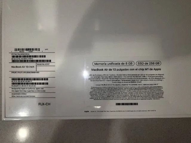 MacBook Air M1 8GB 256GB 13.3 polegadas (novo, lacrado) Space Gray - Foto 3