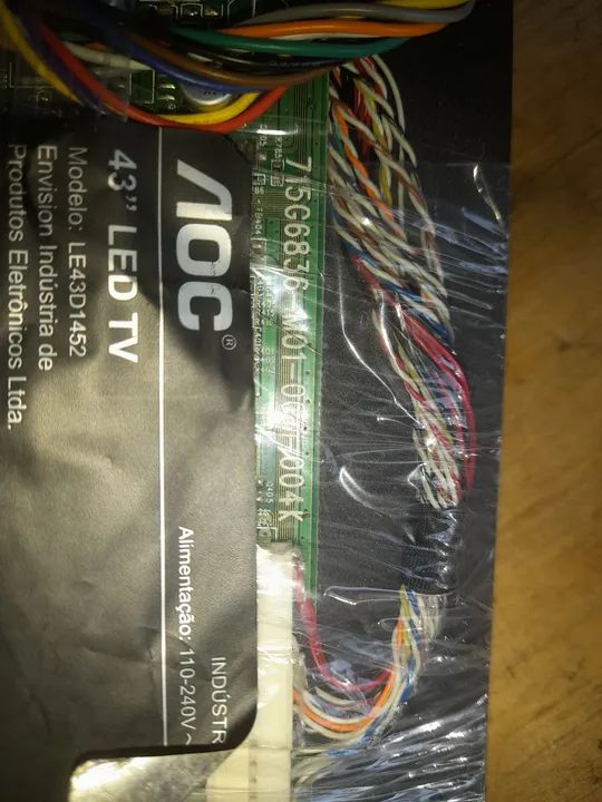 Placas completas para tv AOC 43D1452 - Foto 3