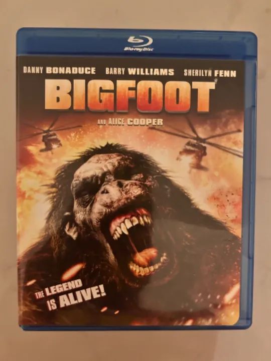 Blu-Ray Bigfoot. Importado. Sem legendas em Português