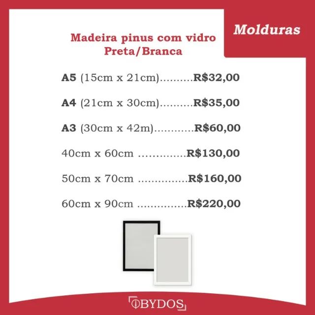 Molduras decorativas diversos tamanhos - Foto 6