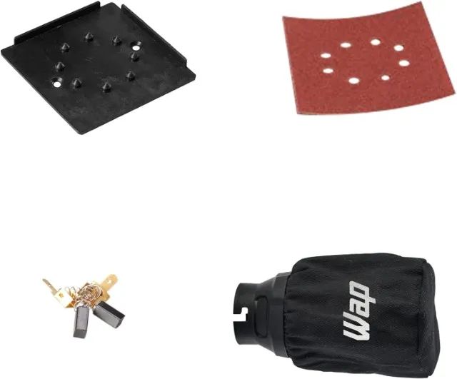 Lixadeira Orbital Wap 250W Ergonômica Coletor De Pó 1400 Órbitas Por Minuto 220V - Foto 6