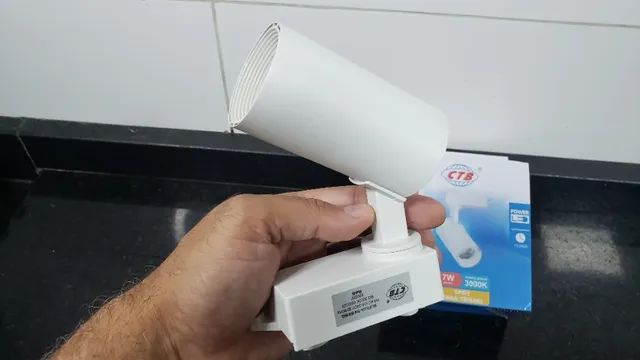 Spot Led 7w 3000k branco quente  - Foto 5