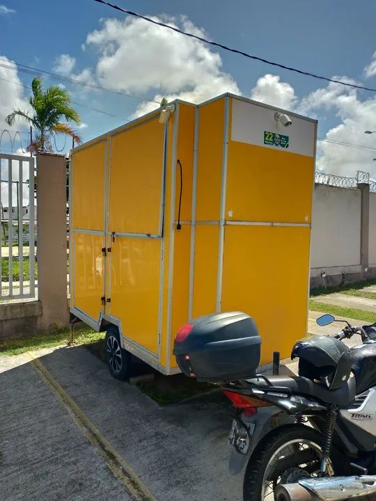 Trailer food treiler truck reboque carrinho proposta