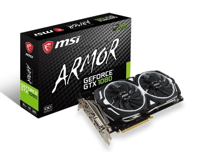 Placa de V deo Msi Gtx 1080 Armor Placas de V deo S o Lucas