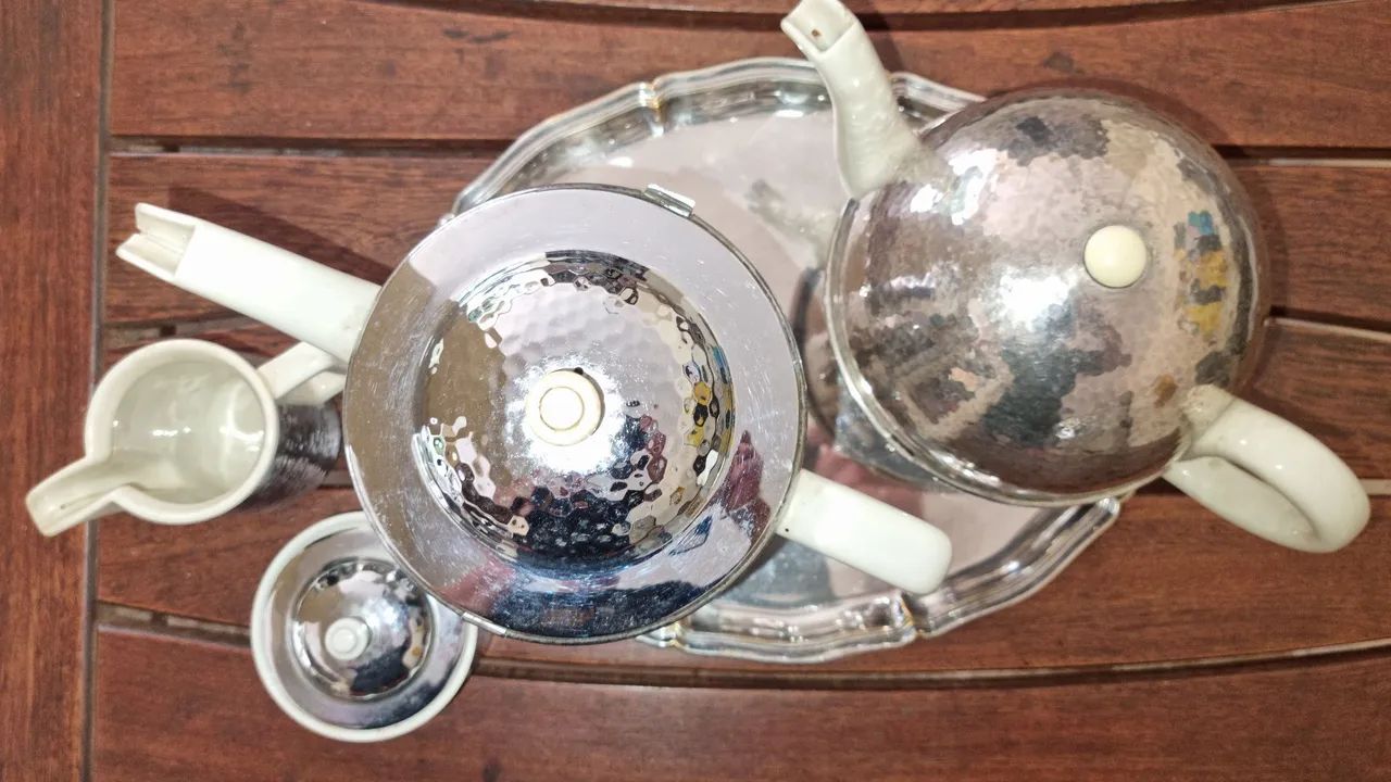 Conjunto de Chá/Café em Prata, Alemanha - Foto 4