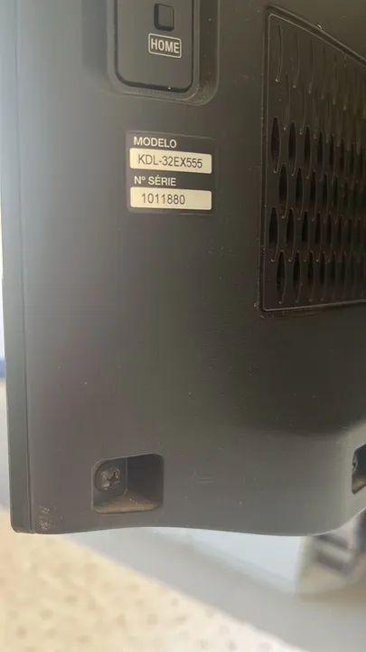 TV LED 32 Polegadas Sony KDL-32EX555 ?-NÃO SMART64300603428865121