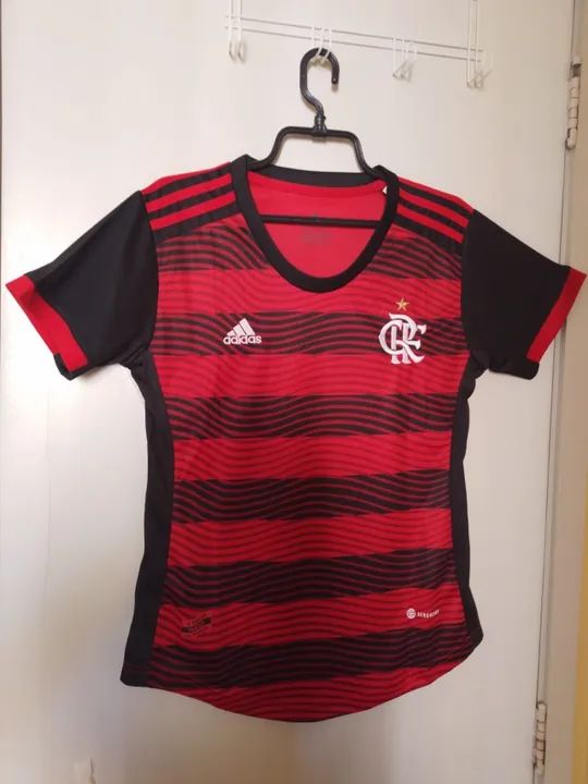 Camisa Flamengo Feminina Personalizada I 2022 - Foto 2