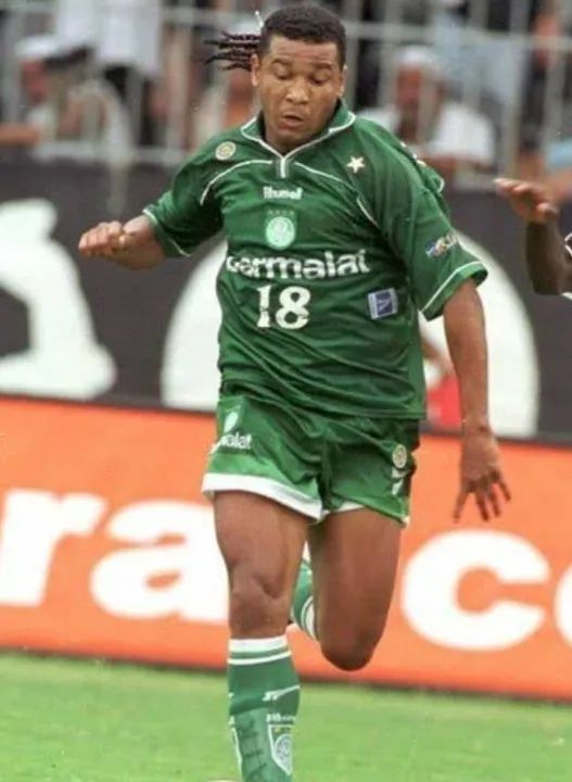 Camisa do Palmeiras 1999 Rhumell #8 Tamanho G impecável  - Foto 6