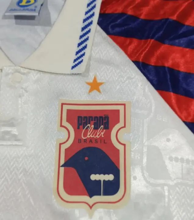 Camisa do Paraná Clube 1996 Dellerba #3 de jogo Tamanho G impecável  - Foto 4