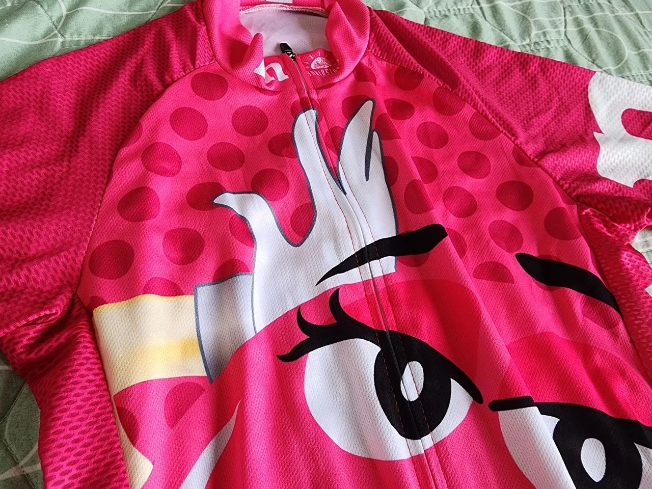 Camisa de ciclismo feminina tamanho P - Foto 2