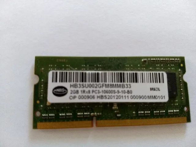 Memória Notebook 2gb Ddr3 Pc3 10600s 1333 Mhz - Foto 3