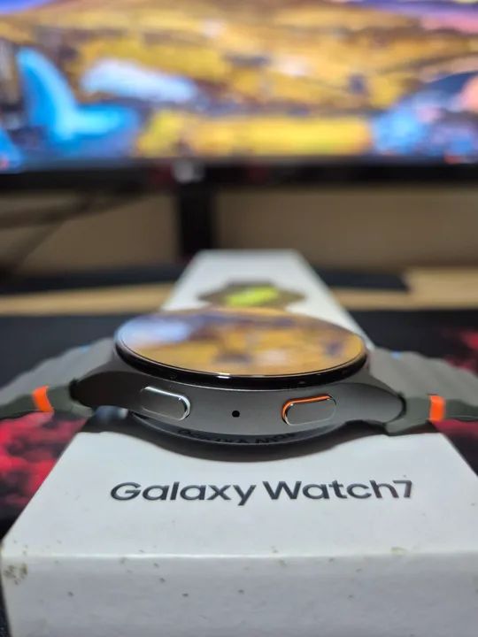 Samsung Galaxy Watch 7 44mm NOVO aceito troca passo cartão  - Foto 4