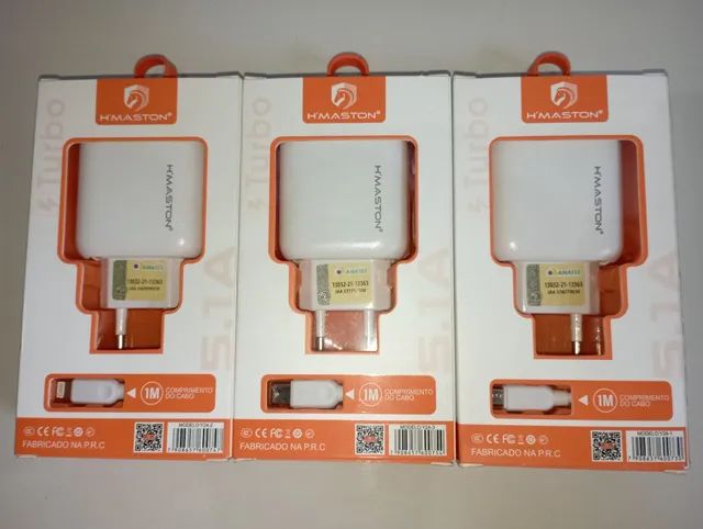 Carregador de celular tipo c V8 iPhone hmaston - Foto 2