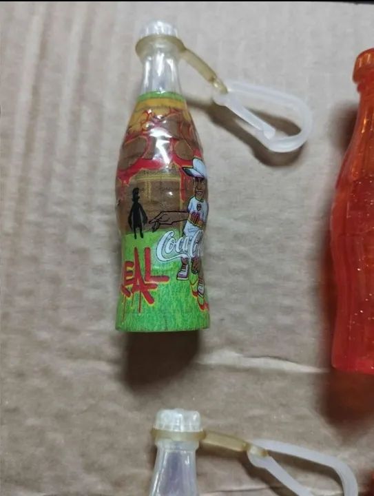 6 garrafinhas coca cola,das olimpíadas de Atenas 2004 - Foto 4