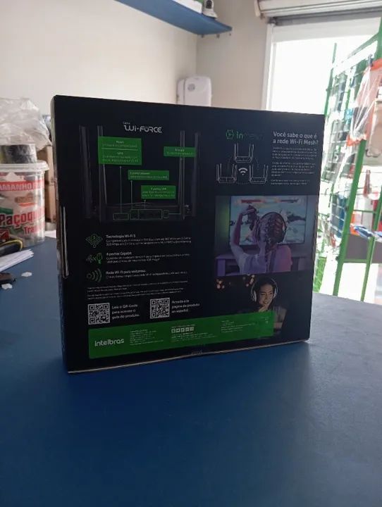 INTELBRAS ROTEADOR WI-FI 5, DUAL BAND AC 1200 NOVO LACRADO FRETE GRÁTIS PARA MACEIÓ - Foto 2