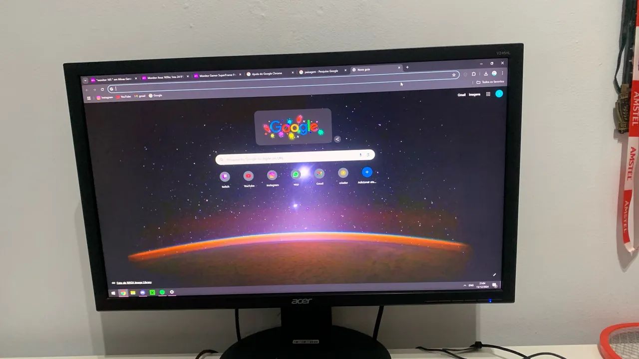Monitor Acer 24 Pol'' Full HD - V246HL - Foto 3