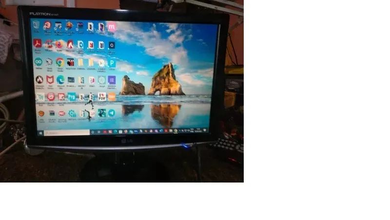 Monitor Lcd 17 LG W1752t Vga-dvi Alta Resolução, C/garantia 