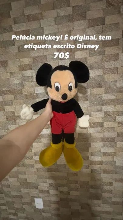 Pelúcia Mickey Disney