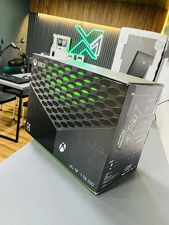 X BOX SÉRIES X NOVO - OPORTUNIDADE!!!