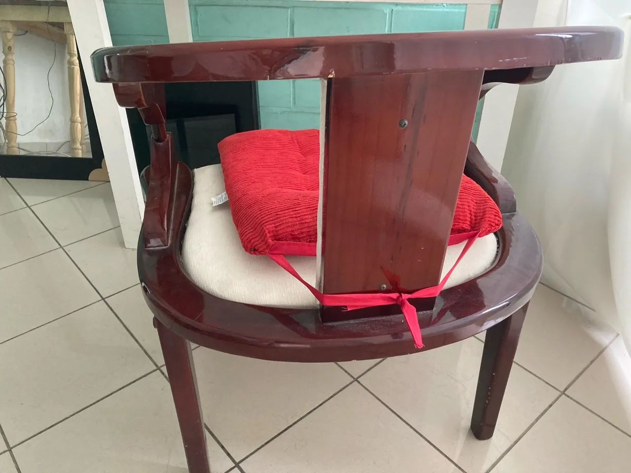 Cadeira decorativa Estofada - Foto 3