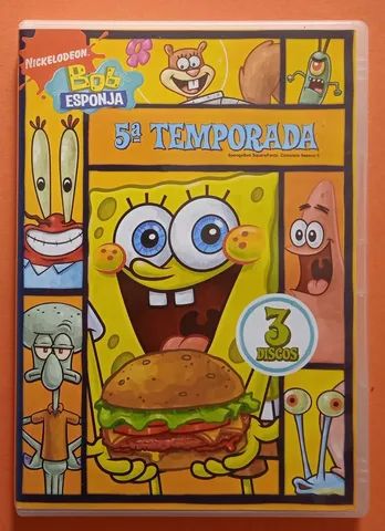 Dvd Bob Esponja 5a. Temporada Completa 