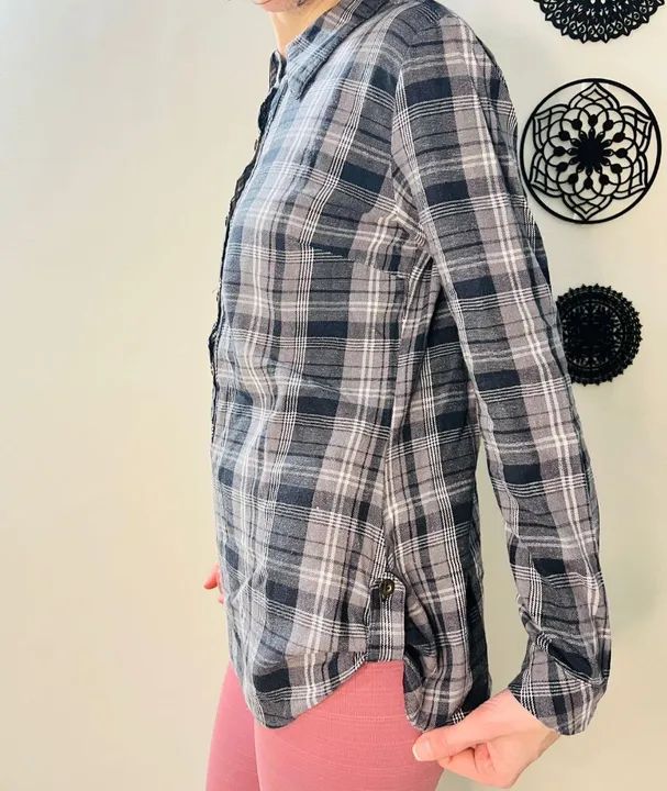 Camisa xadrez feminina - Foto 2