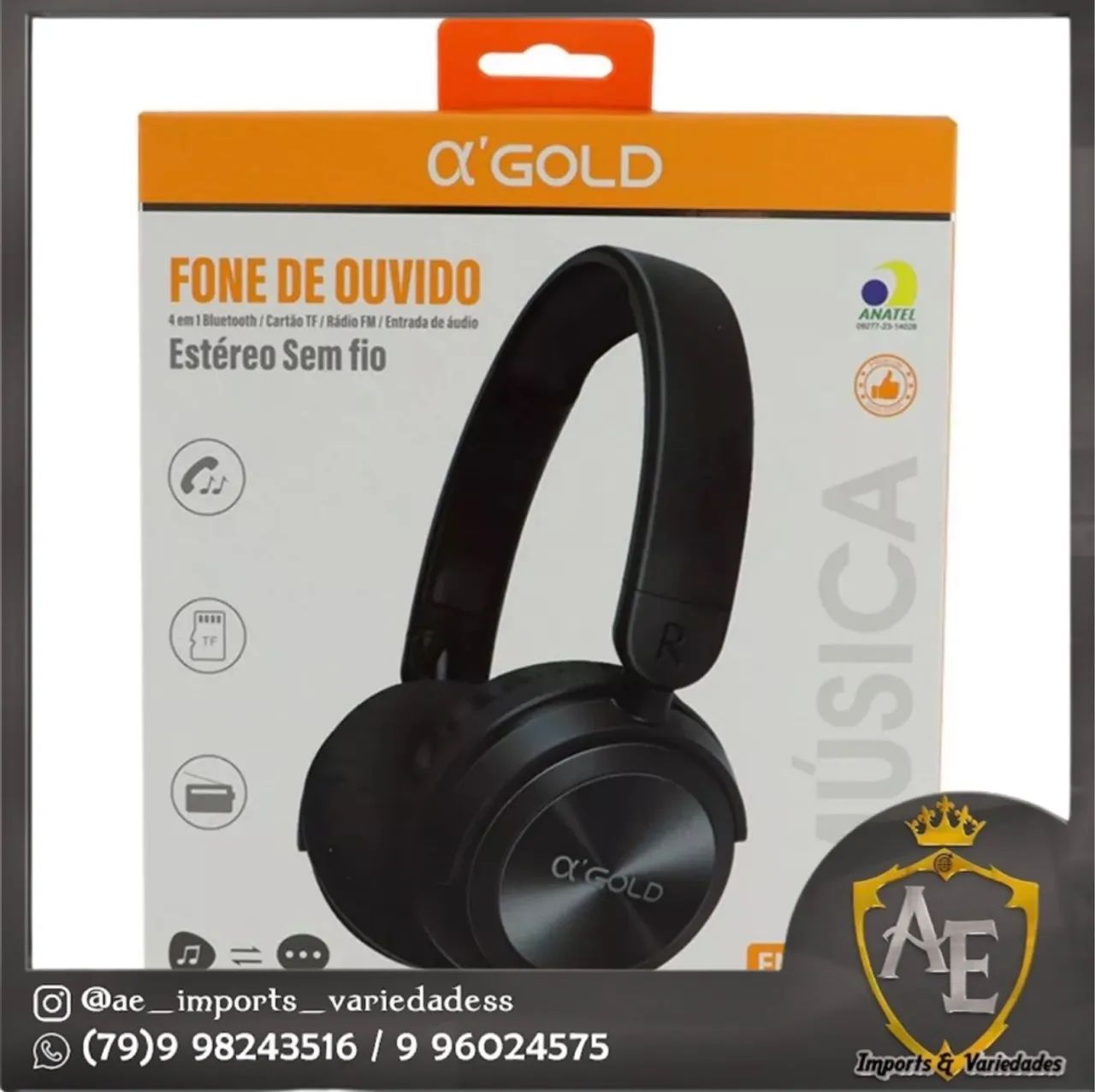 Headphone Gold FN-GB10