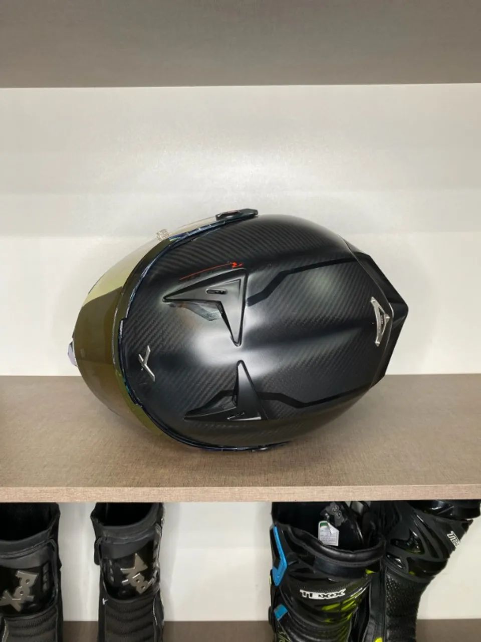 Capacete Nexx Xr-2 Red Line Tamanho 60 Seminovo - Foto 6