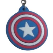 Kit 7 Chaveiros Personagens Marvel - Foto 4