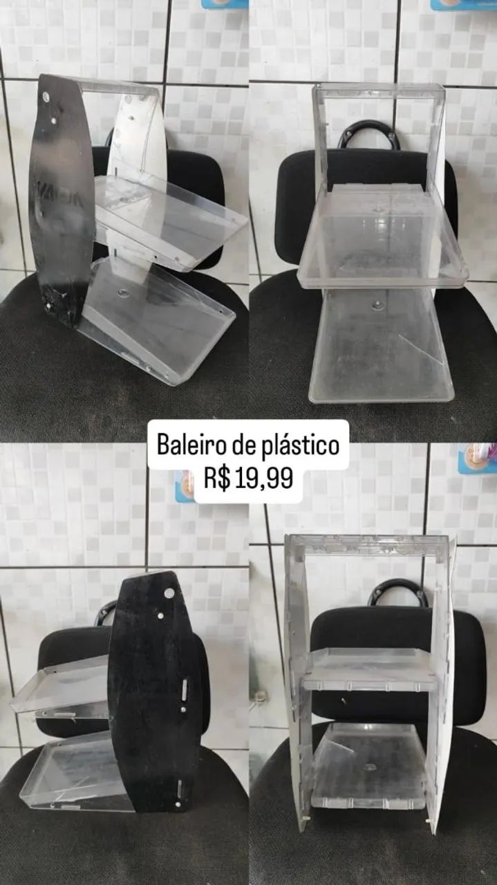 Balcão de plástico para comércio