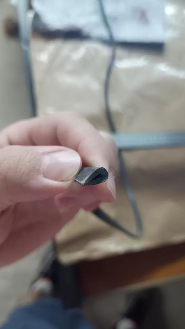 Alargador de paralamas L200 triton - APENAS TRASEIRO DIREITO  - Foto 4