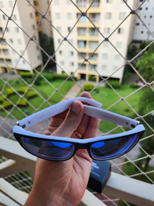 Óculos de sol Kdeam AZUL ESPELHADO NOVO  - Foto 2