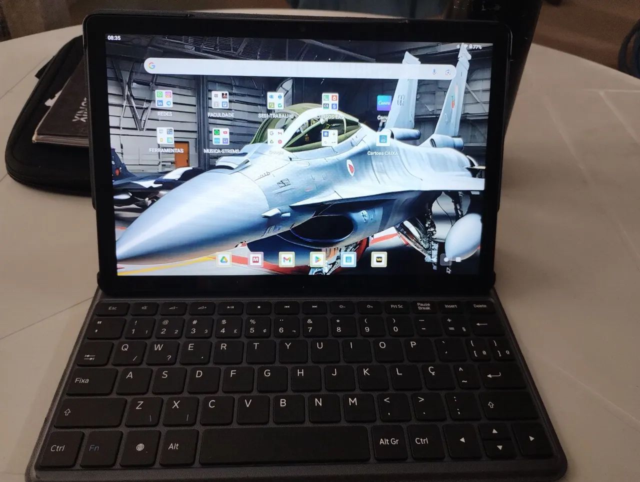 Tablet Positivo com teclado