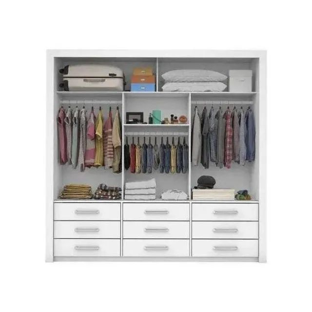 Guarda Roupa c/ Espelho 3 Portas 9 Gavetas Novo varios modelos - Foto 2