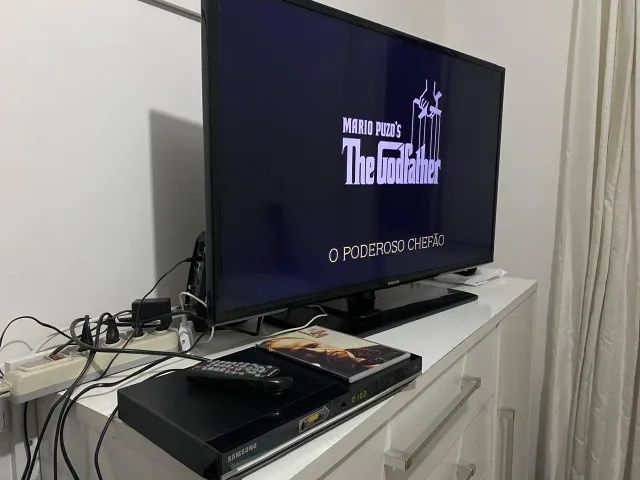 Dvd Player Samsung D530k Com Controle