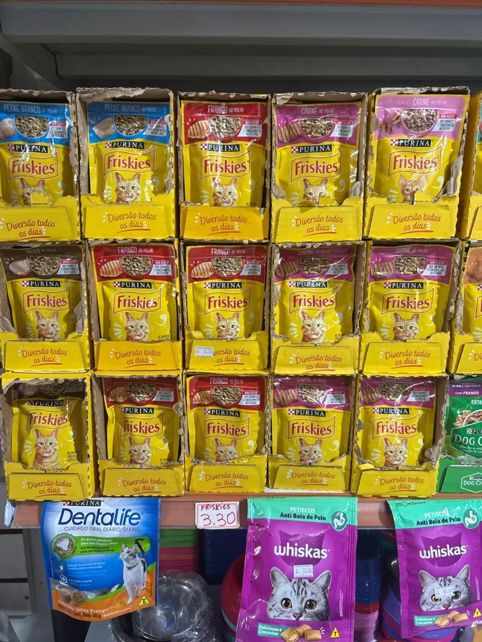 Ração para Gatos Friskies - Diversos Sabores