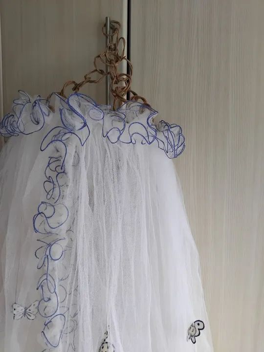 Mosquiteiro Berço de teto com capa - Novo - Foto 3