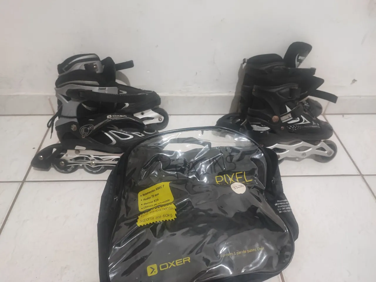 Patins Oxer Pixel - Tamanho 33-36