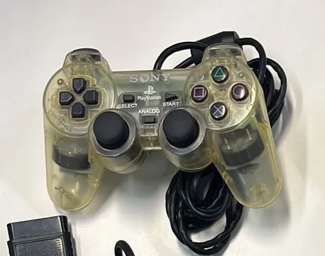 Controle Dualshock 2 Playstation Cristal Clear