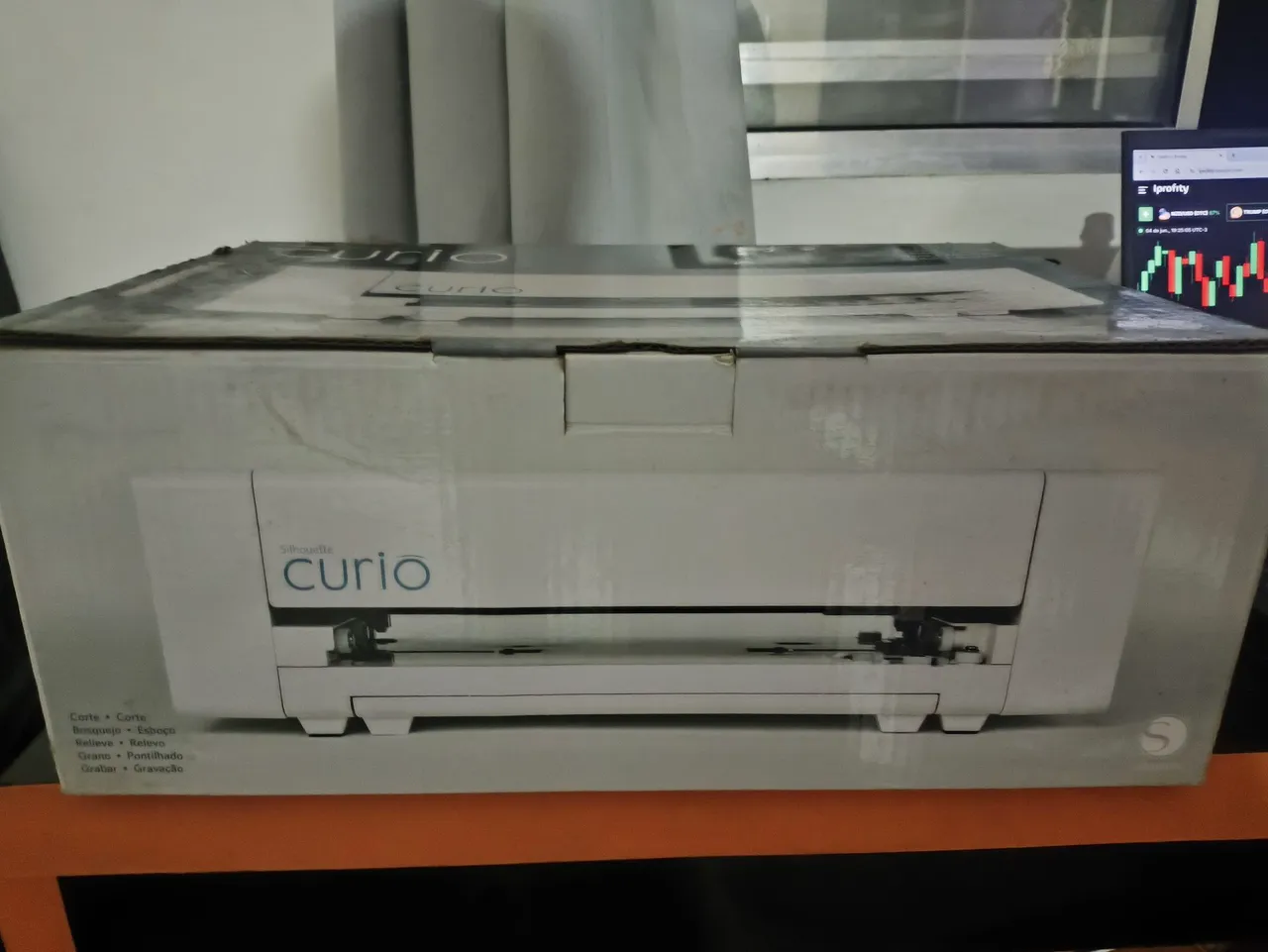 Silhouette Curio - Máquina de criação