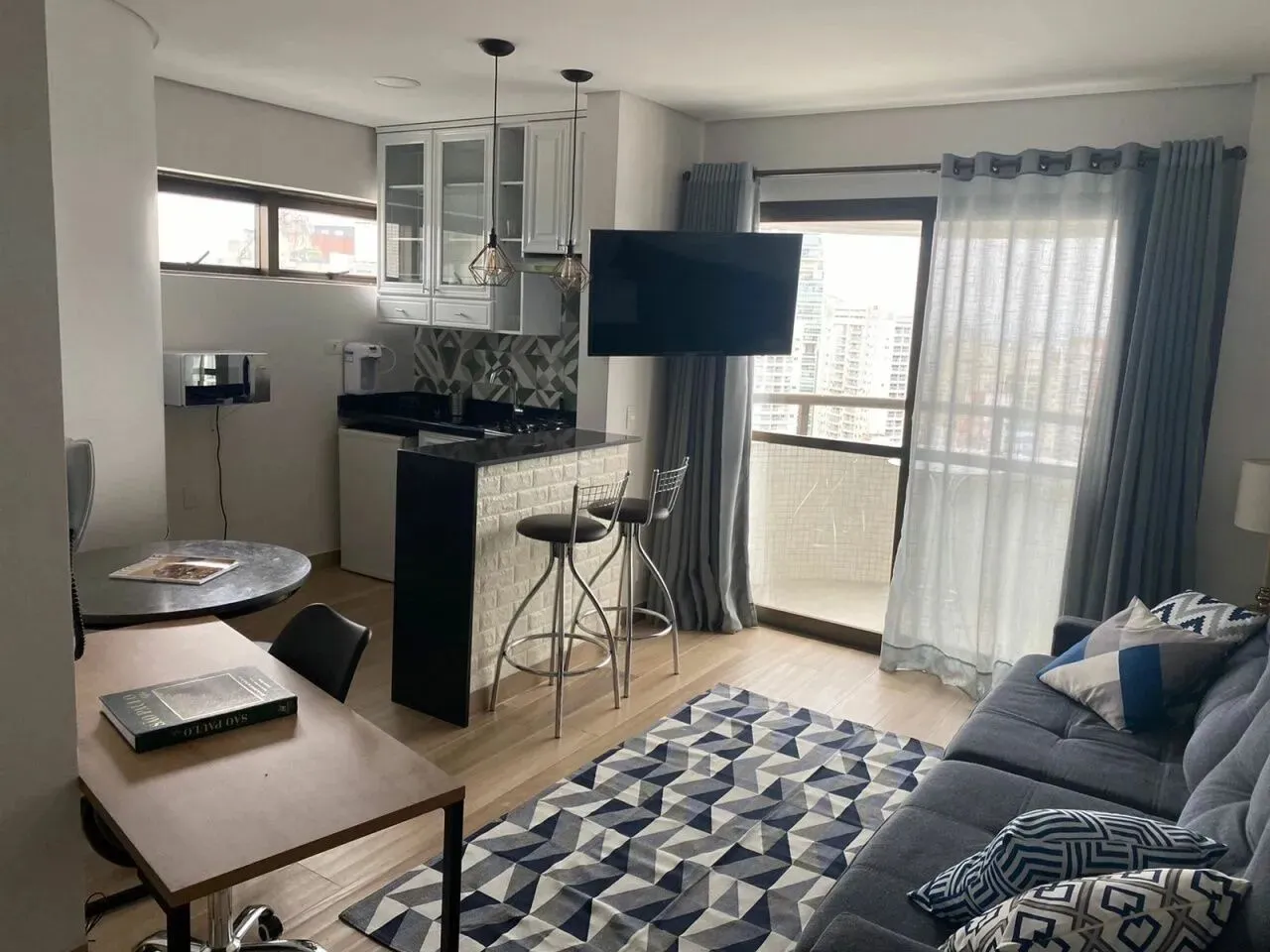 Flat para locação na Bela Vista - Edifício Paulista Wall Street