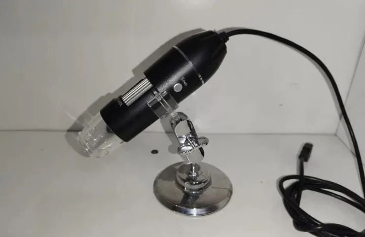Microscópio Digital 1000x com Suporte para Inspeção - Foto 4